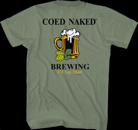 coed naked t shirt|Coed Naked Brewing T